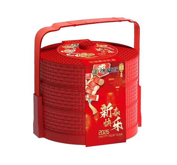 徐福記 糖果點心三層提籃